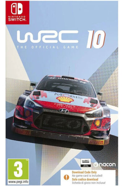 Nacon WRC 10 (Κωδικός σε Κουτί) Παιχνίδι για Switch