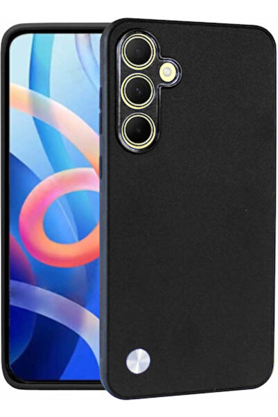 OEM Βίγκαν Πίσω Κάλυμμα Μαύρο (Samsung M15, Samsung F15)