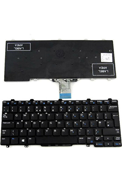 Dell Πληκτρολόγιο φορητού υπολογιστή χωρίς πλαίσιο και με αγγλική (UK) διάταξ...