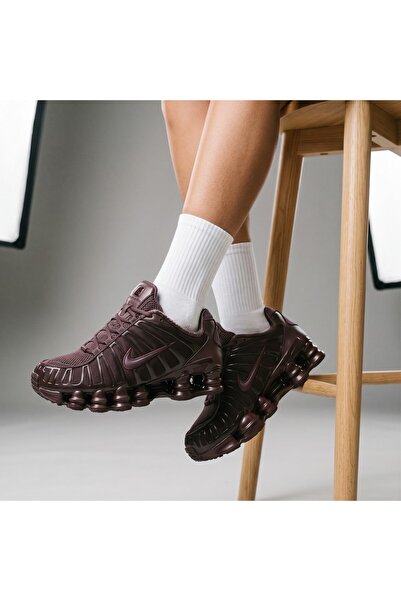 Nike Shox TL Bordo Günlük Sneaker Sportie ( Dar Kalıptır )