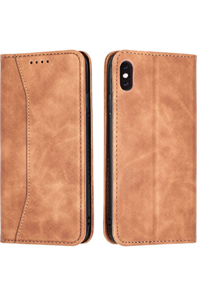 Other Bodycell Πορτοφόλι από συνθετικό δέρμα PU, Καφέ (iPhone X / Xs) Κωδικός...