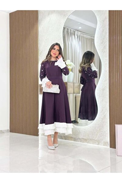 vanus fashion 7180 - فستان سهرة ميدي
