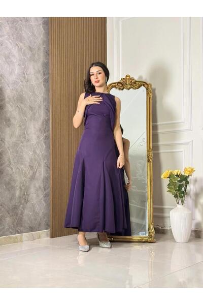 vanus fashion 7169 - فستان سهرة ميدي
