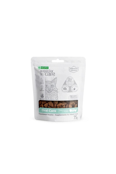 Nature's Protection Superior Care Gustări pentru pisici pentru igiena orală c...