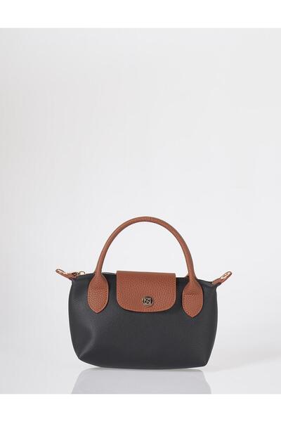 Kayra Covered Shopper Bag Black