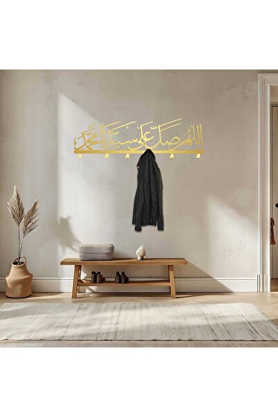 Slasa خط عربي للسلاموات على شكل خطاف جداري من الأكريليك، ديكور إسلامي مقاس 10...