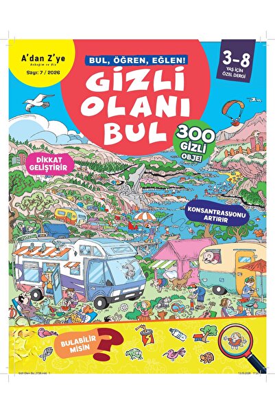 Turkuvaz Dergi A'DAN Z'YE GİZLİ OLANI BUL