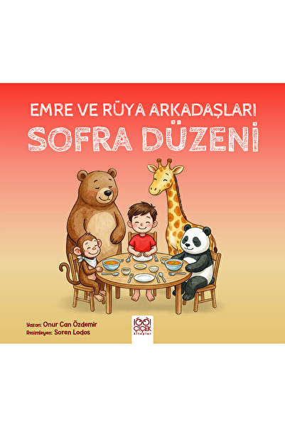 1001 Çiçek Kitaplar Emre ve Rüya Arkadaşları - Sofra Düzeni