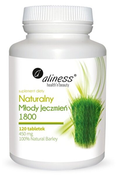 Aliness Naturalny Młody Jęczmień 120 Tablete