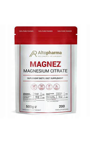 ALTO PHARMA Magnez W Pulbere 500G