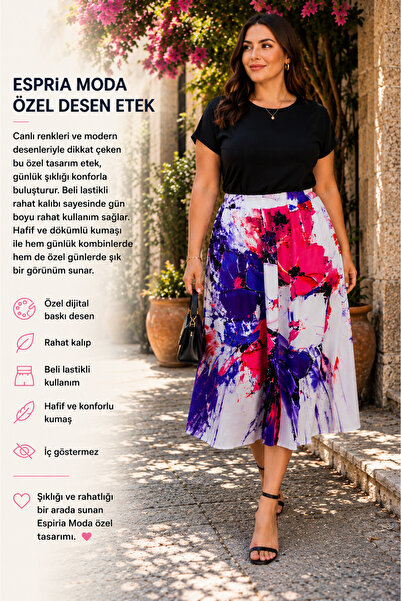 Espira تنورة كبيرة الحجم