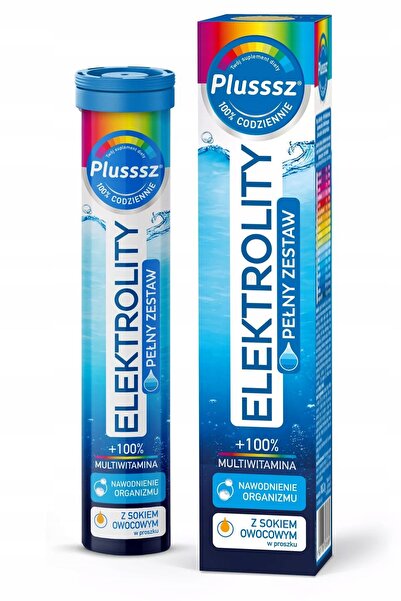 Polski Lek Plusssz Elektrolity 100% 24 Tablete Cartonat