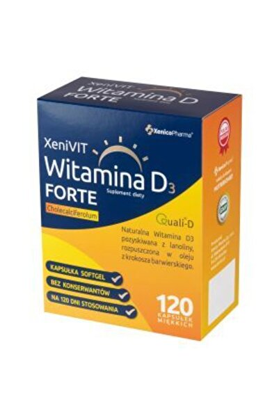 XENICO PHARMA Vitamina D3 Forte 120 Capsule