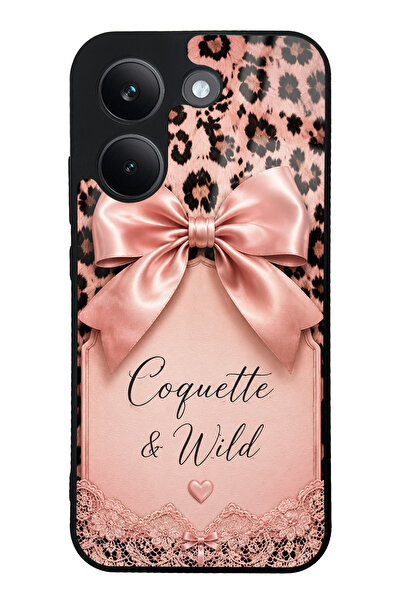Spoyi Xiaomi Poco X8 Pro Coquette Wild Bow Tasarımlı Glossy Telefon Kılıfı