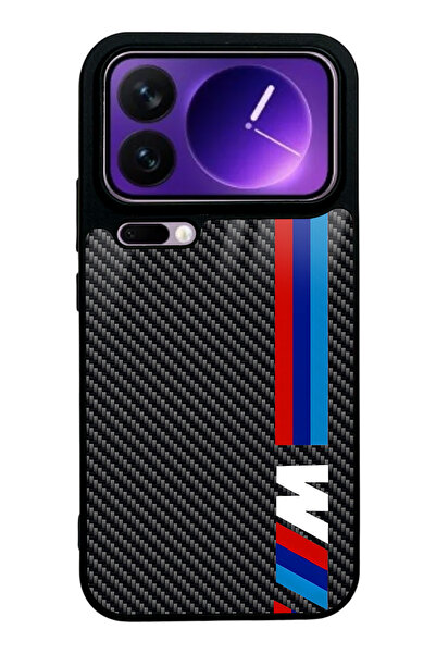 Spoyi Xiaomi 17 Pro Max Karbon M Tasarımlı Glossy Telefon Kılıfı