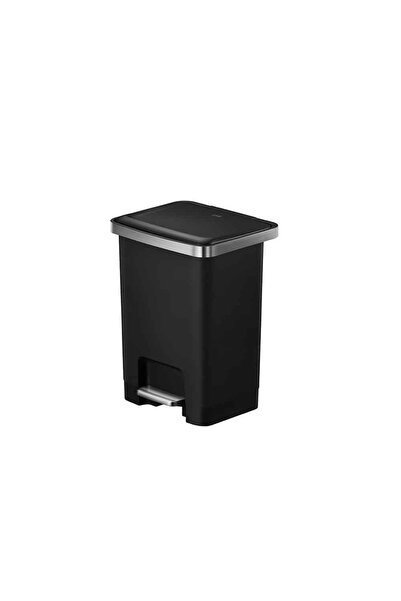 EKO Coș de gunoi cu pedală, EKO, Hana 2, 25 litri, 1 compartiment, negru