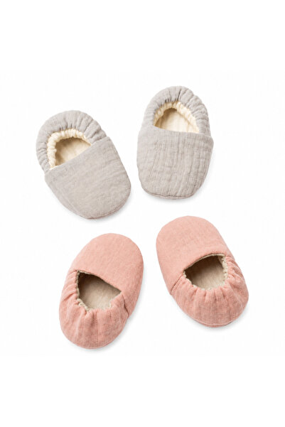 Kidizi Botosei bebe fete 6-12 luni reversibili din muselina dubla Kidizi, set...