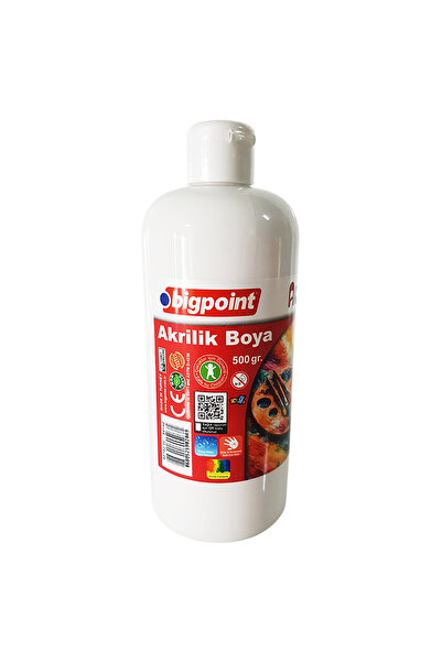 Bigpoint Akrilik Boya 500 Gr. BEYAZ