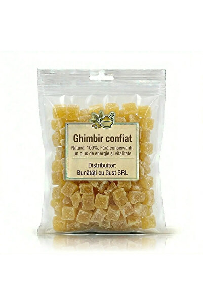 Bunatati cu gust Ghimbir confiat 250 g