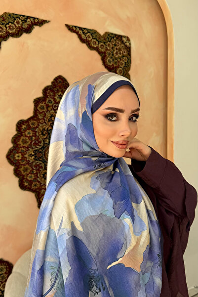 KUQOS Ahenk Flower Pattern Naida Shawl