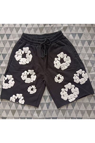 classy moda Unisex šortsevi sa širokim puf printom – Moderni ulični stil