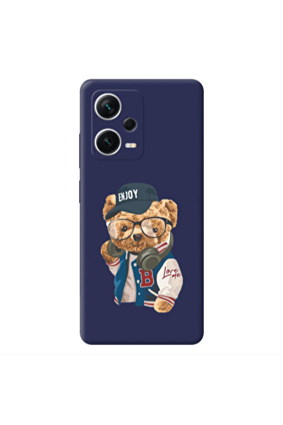 Other Xiaomi Poco X5 Enjoy Dark blue Colored Silicone TPU Θήκη