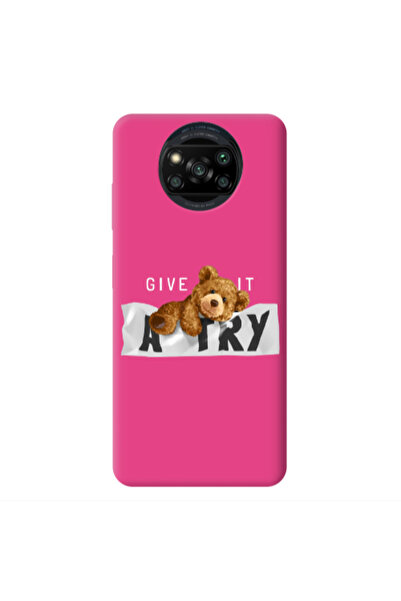 Other Xiaomi Poco X3 /X3 Pro Give me Fuchsia Colored Silicone TPU Θήκη