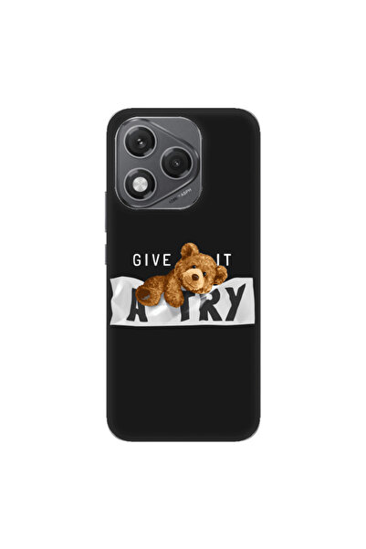 Other Honor 400 Lite Give me Black Colored Silicone TPU Θήκη