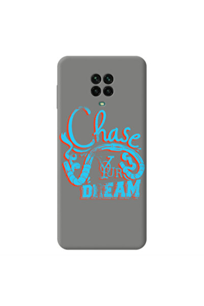 Other Xiaomi Redmi Note 9 Pro Chase Your Dream Grey Colored Silicone TPU Θήκη