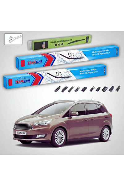 TEAMCAR Lamele ștergătoare Ford C-Max Gen III MPV 2015-prezent |   Set Față ș...