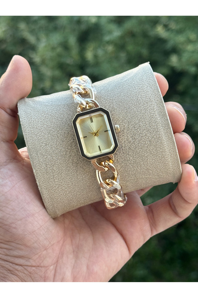 Tulpar New Season Special Design Chain Cord Retro Octagonal Case Women's Wris...