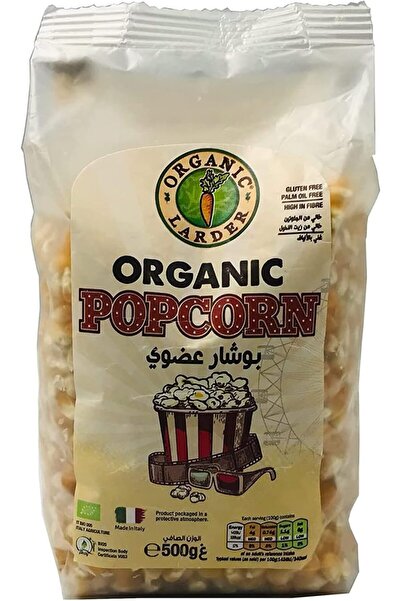 Organic Larder Popcorn 500g, Gluten Free