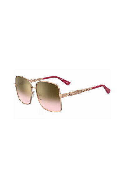 Moschino Ochelari de Soare Damă Auriu și Roșu MOS144-G-S-DDBF953 ø 59 mm