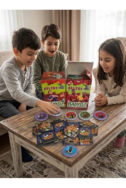 ERTOYS STORE Balyoz Taso Futbolcu Tasoları | Hediye Paketinde 100 adet