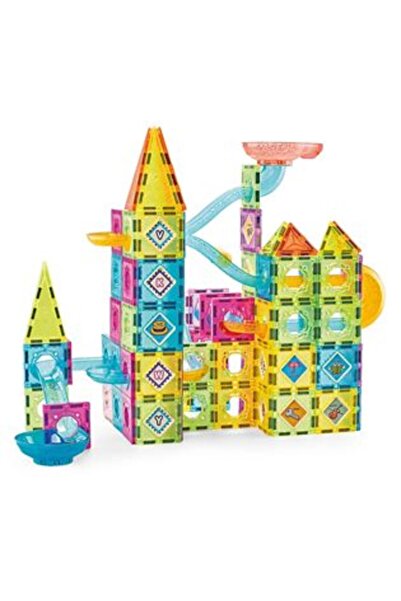 OEM Set de cuburi magnetice colorate - 139 piese