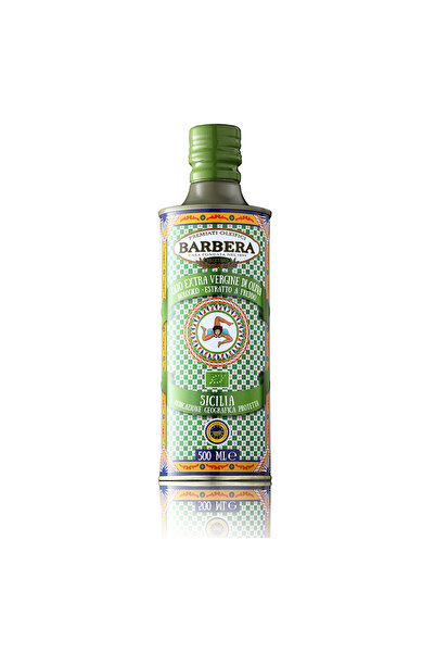 Barbera Organik Soğuk Sıkım Naturel Sızma Zeytinyağı 500 ml
