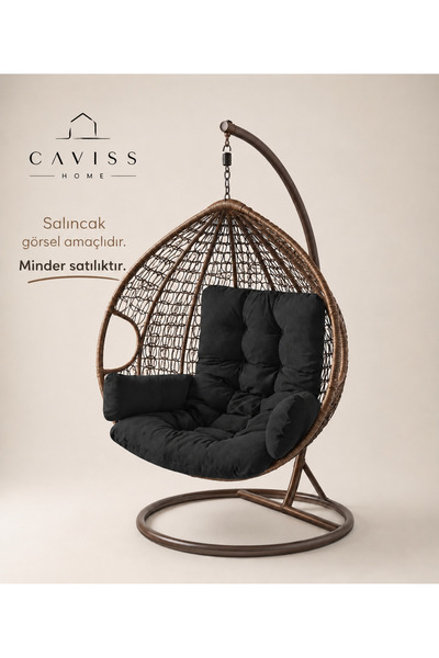 cavisshome Caviss Home Armut Salıncak-Fındık Salıncak-Yumurta Salıncak Ve Bah...