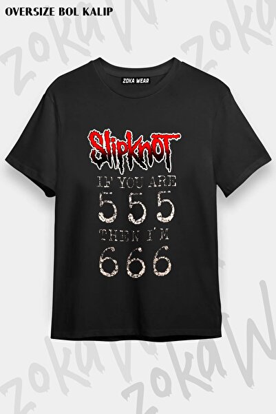ZOKAWEAR Unisex široka majica sa printom Slipknot v41