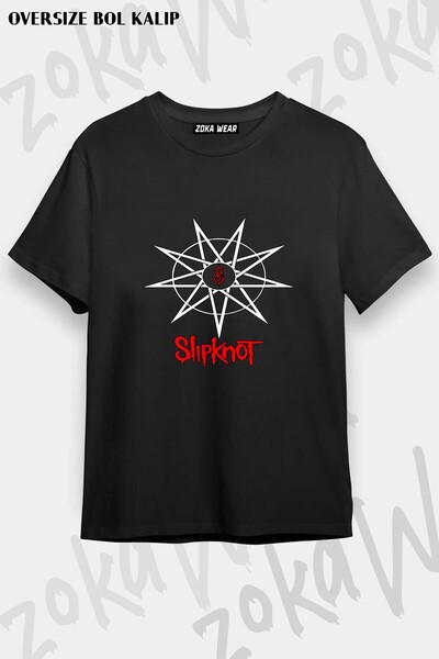 ZOKAWEAR Μπλουζάκι Unisex Loose Fit με στάμπα Slipknot v45