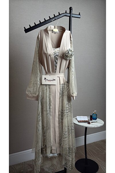 Habiba Gardenia's Whisper Dress - a Quiet Elegance with Soft Royal Touches