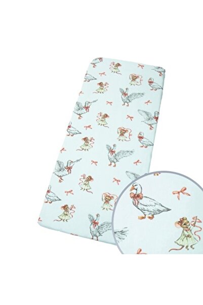 Kersten Cearceaf cu banda elastica pentru pat copii Kerstin Mother Goose, din...
