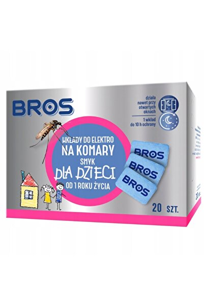 bros Rezerve pentru electroplută anti-țânțari pentru copii, 20 buc.