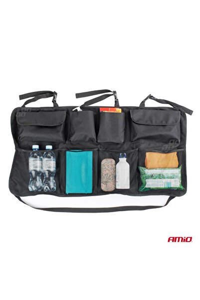 AMIO Organizator auto pentru portbagaj 89x46cm, fixare tetiere bancheta spate