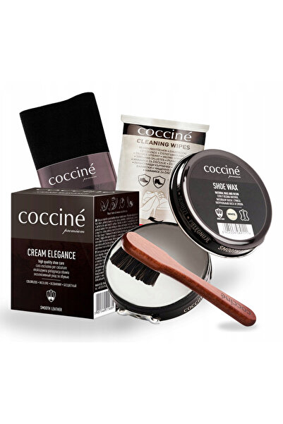 Coccine Set de ingrijire a incaltamintei, Coccine, 5 in 1, Neutru, 40 ml ten,...