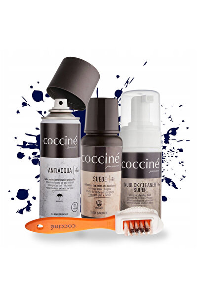 Coccine Set de ingrijire a incaltamintei, Coccine, Suede Renovator, 75 ml, 10...