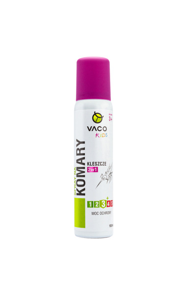 Vaco Spray pentru copii împotriva țânțarilor, căpușelor și gândacilor 100ml