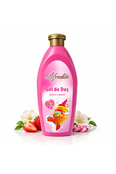 Afrodita Gel de duș Afrodita® Sweet Candy, 750 ml