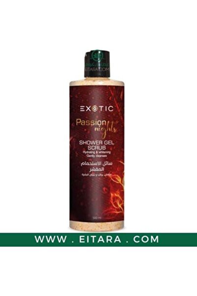 Exotic Mood Exfoliating Shower Gel Moisturizing Passion Nights Scented 500 ml