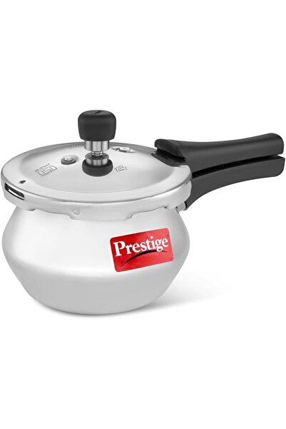 Prestige قدر ضغط برادا 2 ديلوكس بلس - سعة 2 لتر، قاعدة ألومنيوم مسطحة للغاز و...