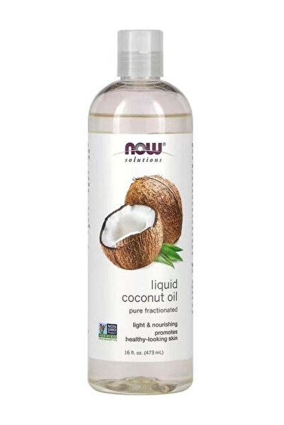 Now Solutions Liquid Coconut Oil 473ml